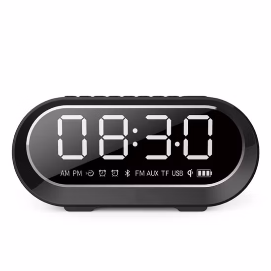 Divoom Timebox Evo -- Pixel Art Bluetooth Speaker with 16X16 LED Display APP Control - Cool Animation Frame & Gaming Room Setup & Bedside Alarm Clock- Black