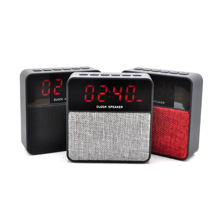 Multimedia Bluetooth Speaker with Alarm Clock