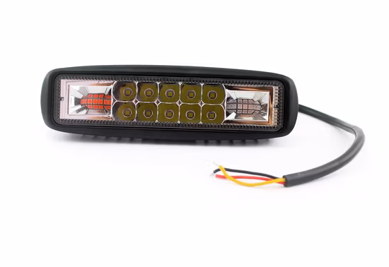 Barra de luces LED 10-30VDC Luz de emergencia LED para coches de policía Bomberos Vehículo de rescate 40 