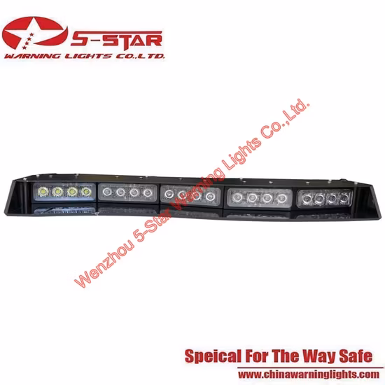 Luz de advertencia de visera de rejilla de vehículo de emergencia LED tipo Tir de 3W