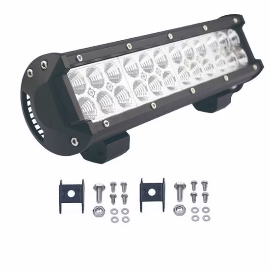 Luz antiniebla de conducción de haz de inundación, barra de luces LED todoterreno, coche
